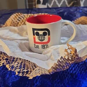 Disney Coffee Mug - Walt Disney World - Stackable - 1971 'D'